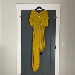 Strut & Bolt High-Low Mustard Dress